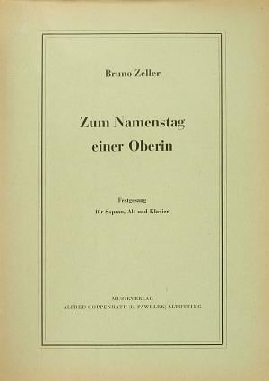 Zum Namenstag einer Oberin